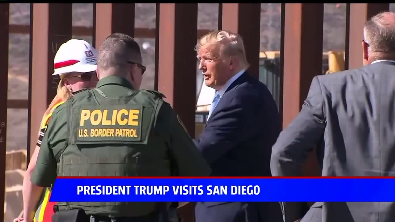 President Trump Visits San Diego