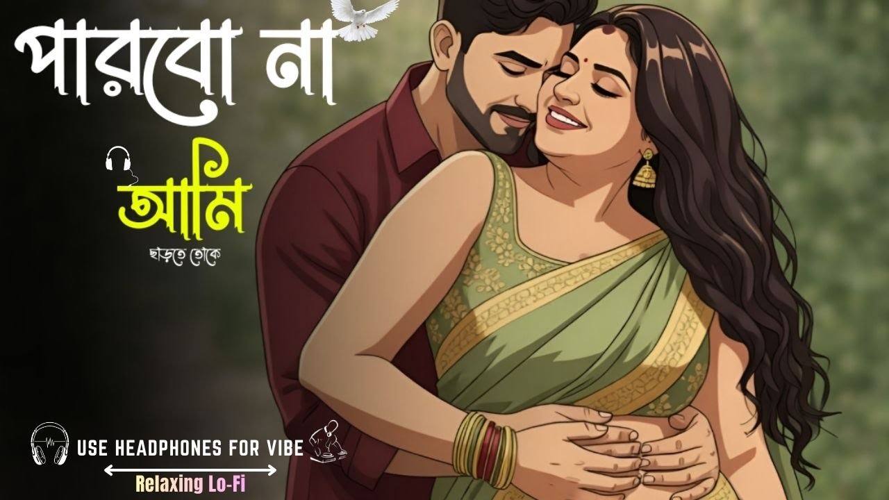 Parbo Na Ami Chharte Toke | পারবো না আমি ছাড়তে তোকে |Romantic Bengali Song|Lofi Version |Chill Vibes