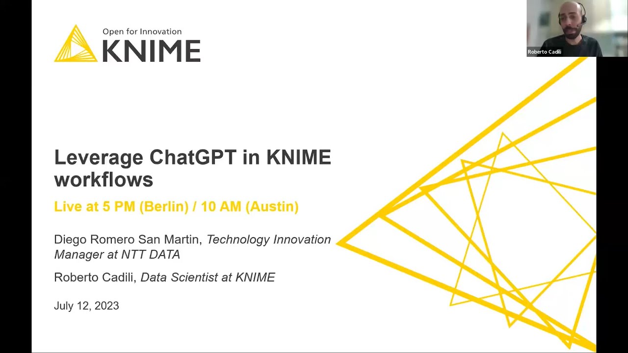 Leverage ChatGPT in KNIME workflows