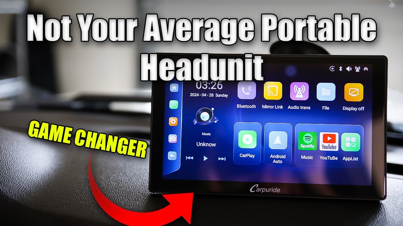 Вот почему это ЛУЧШЕЕ портативное головное устройство Apple CarPlay | Carpuride 901 Plus