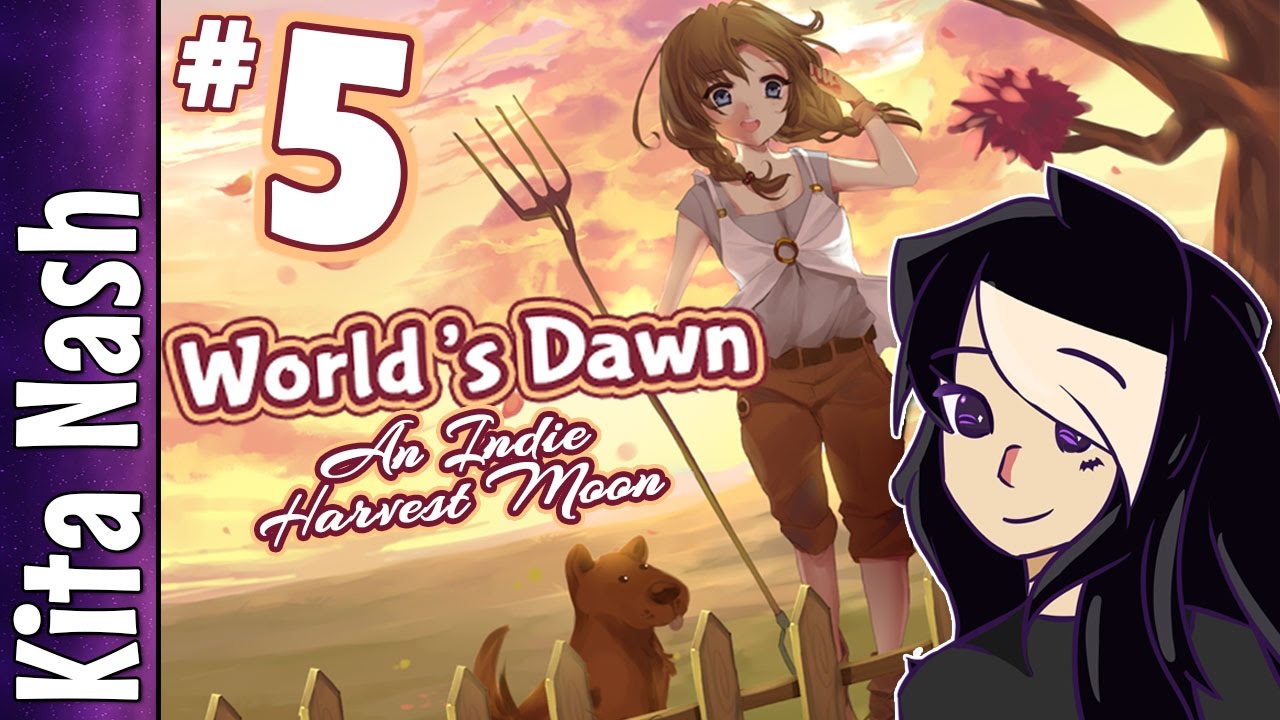 World's Dawn Gameplay Part 5 - I'M A HORSE - Indie Harvest Moon Let's Play Walkthrough
