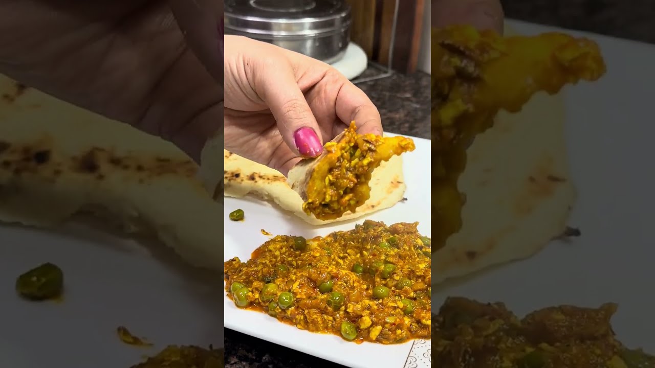 10 Minute Matar Paneer Ghotala Recipe | Street Style Paneer Comfort Food | lunch recipes