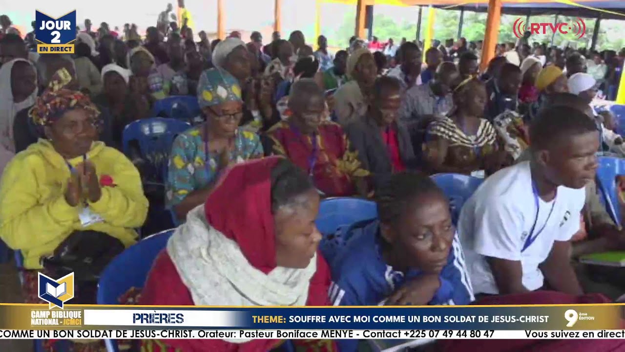 🔴 DIRECT CAMP BIBLIQUE NATIONAL 2025 - 2e JOUR