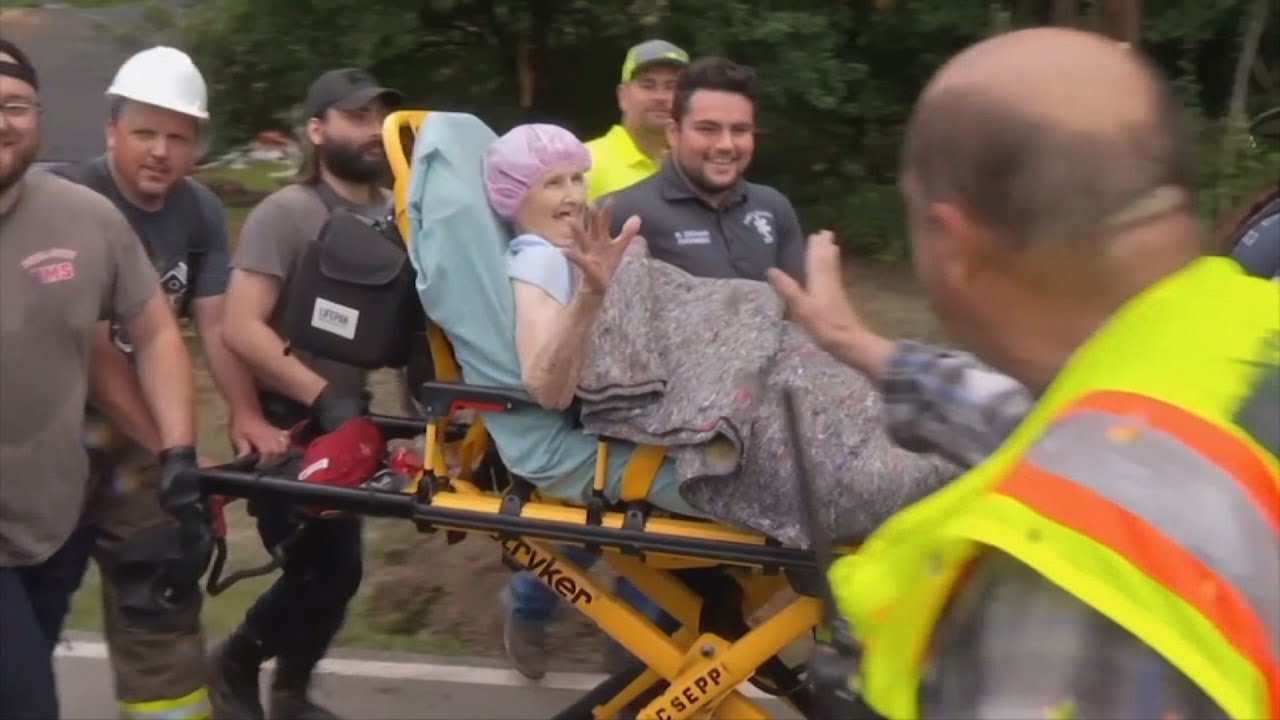 90-year-old woman rescued from Kentucky mudslide