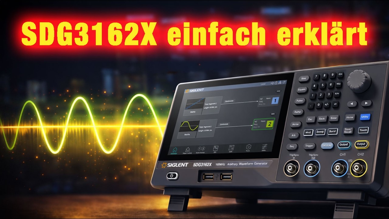Siglent SDG3162X im Amateurfunk-Shack &ndash; Was bringt ein Frequenzgenerator wirklich?