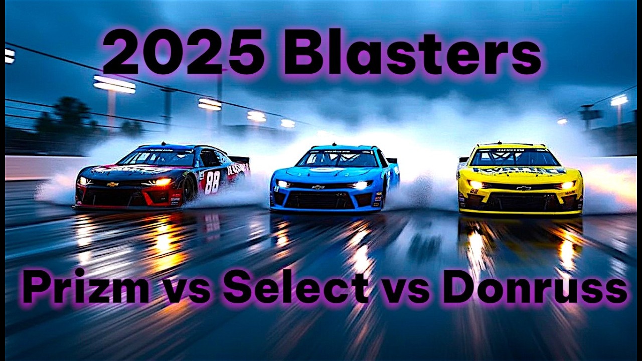 2025 Racing Blaster Battle - Prizm vs Select vs Donruss NASCAR Boxes - Who Do You Prefer?