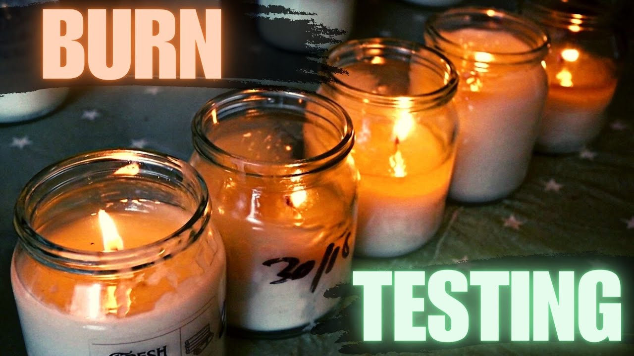 Burn Testing - What to look for in your candles! Testing CS2 Wax from Candle Shack