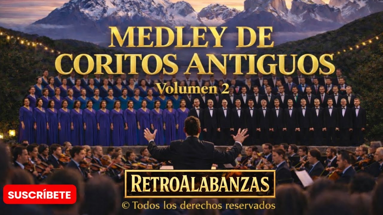 Coritos Cristianos Antiguos | Vol. 2 — 34 Alabanzas tradicionales (Coro y Orquesta Sinfónica)