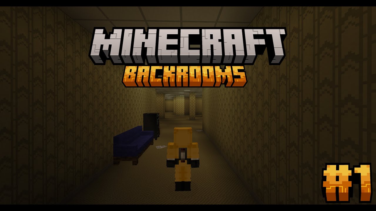 Der erste Tag in den .... (Minecraft backrooms #1)