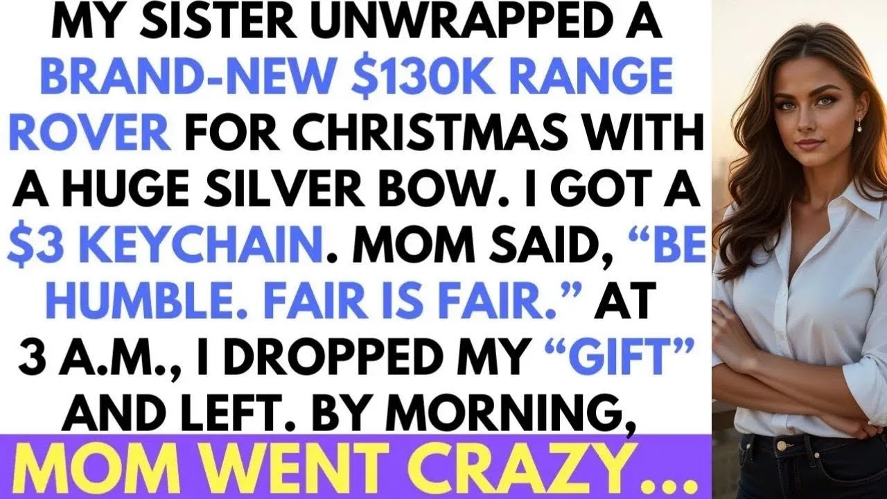 My Sister Got A $130K Range Rover For Christmas, While I Got A $3 Keychain  Mom Exploded When I