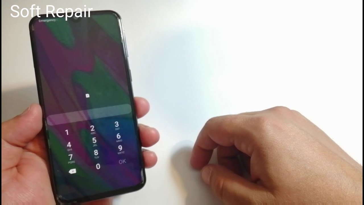 How to Hard Reset Samsung A40 SM-A405F. Unlock pattern/pin/password lock.