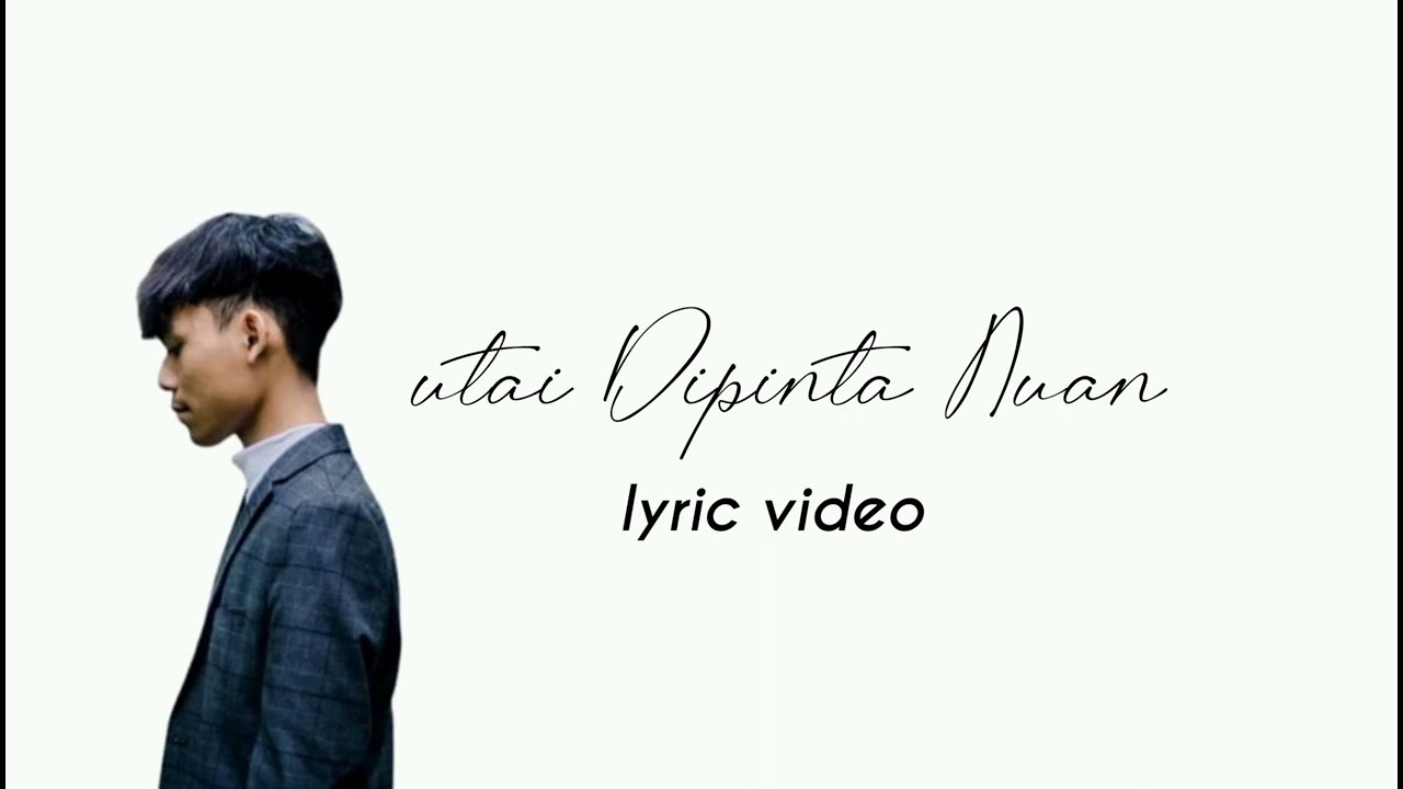 Utai dipinta nuan - Van kelvin ( Official audio lyric video)