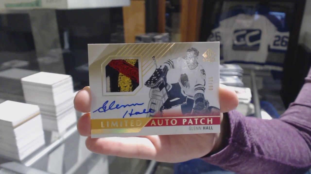 17-18 Upper Deck SP Authentic Hockey 4 Box Break - C&C GB 