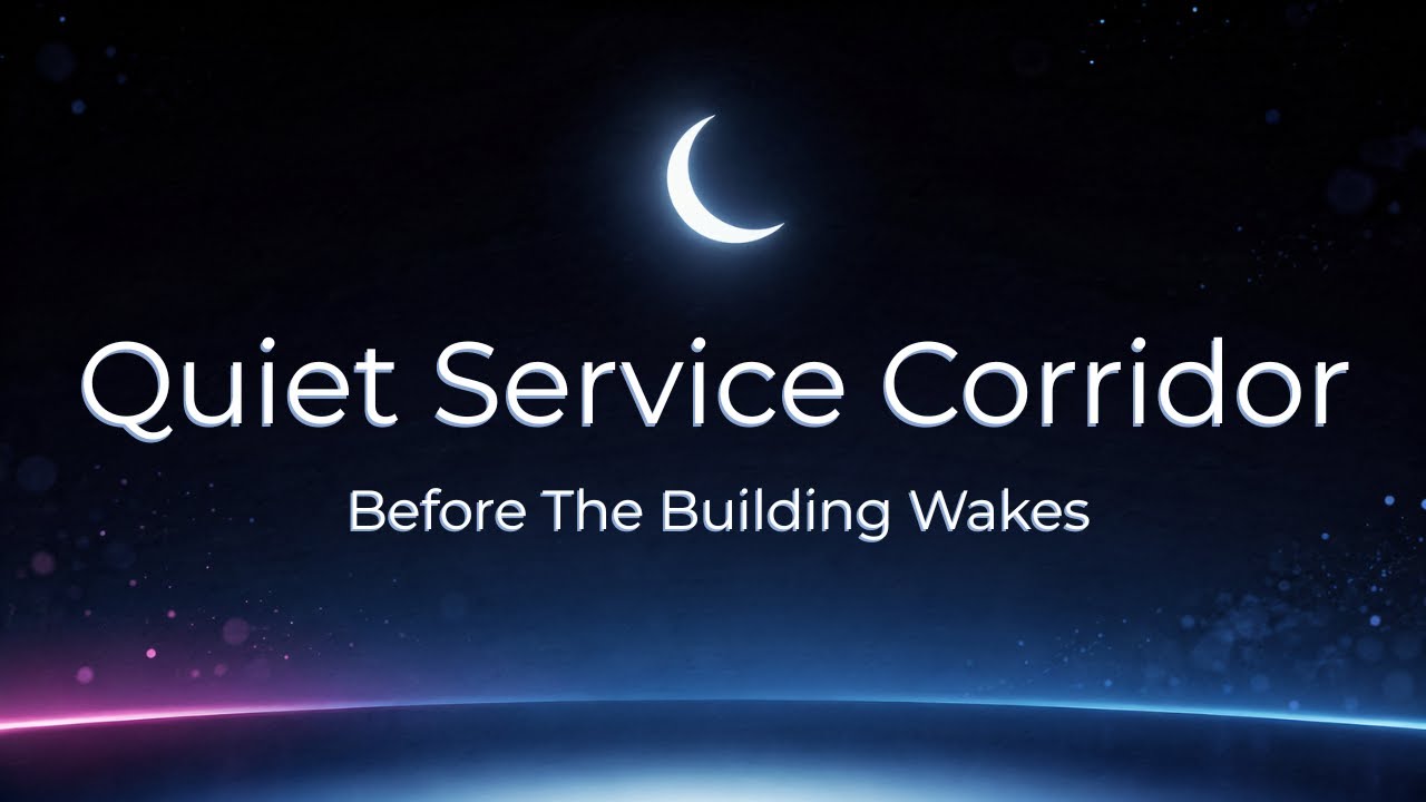 Whispered Night Story – Quiet Service Corridor Before The Building Wakes