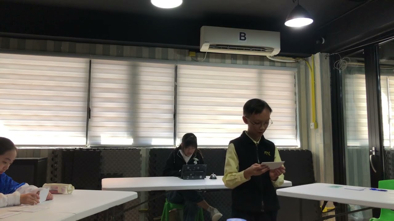 辯論道場全港小學生辯論比賽2025初賽 施忻澄 救恩學校（小學部） 對 黃廷佑 聖公會阮鄭夢芹小學