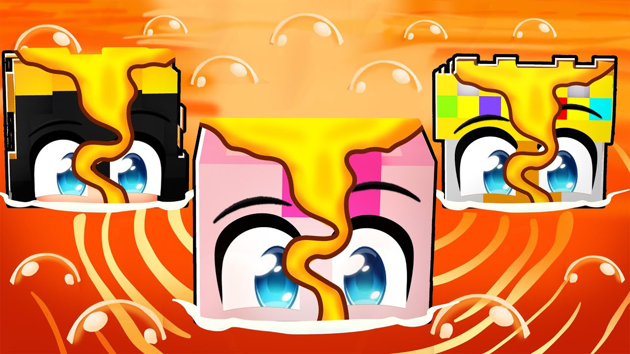 DĚLÁM své KAMARÁDY EXTRÉMNĚ SILNÝMI v Minecraftu!