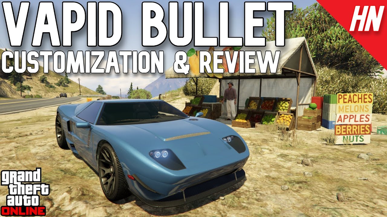 Vapid Bullet Customization & Review | GTA Online