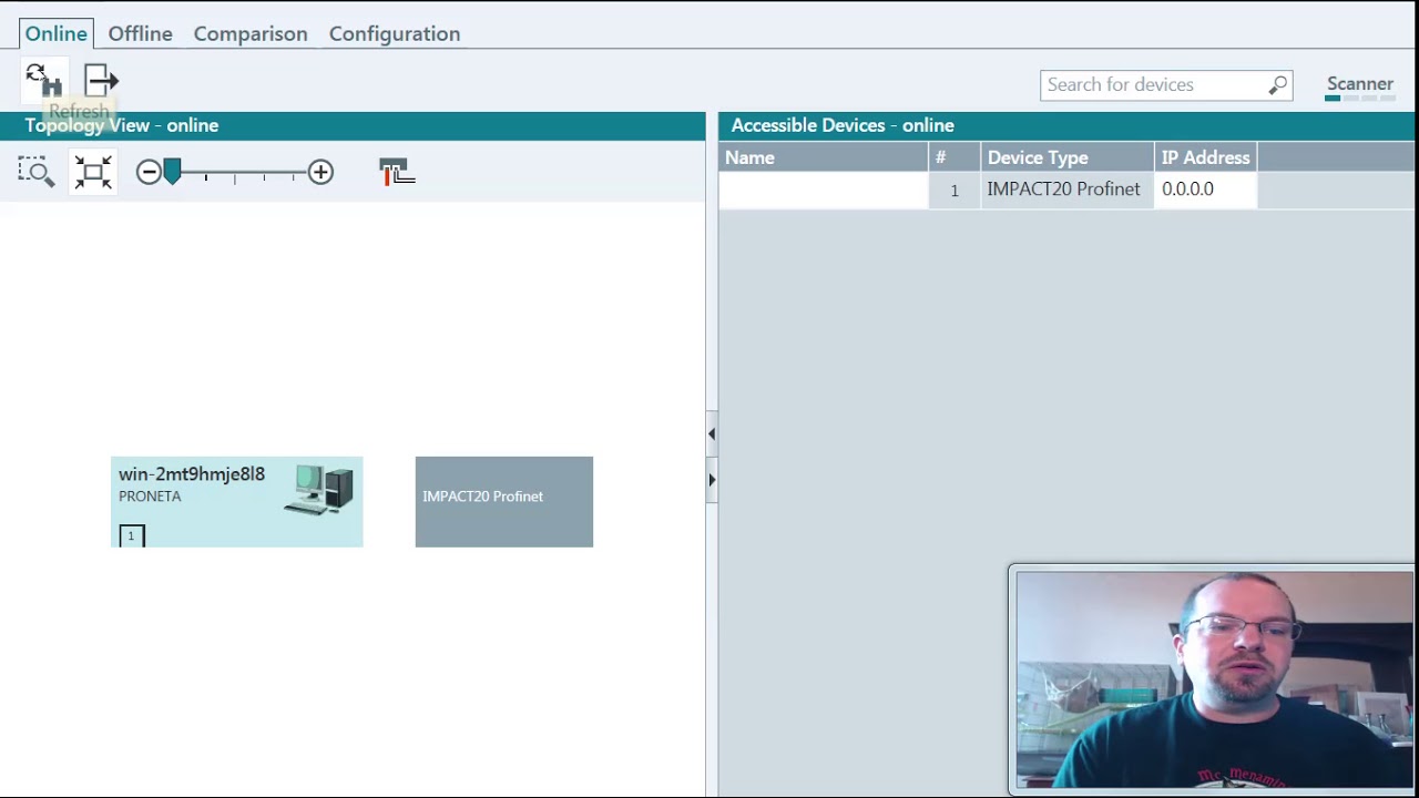 PROFINET Device Configuration and Proneta