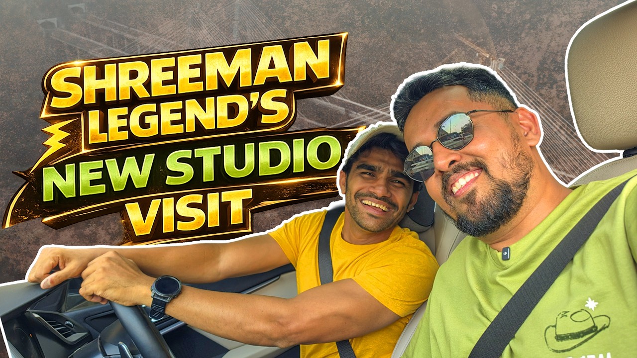 Visited Shreeman Legend&rsquo;s NEW Studio via Missing Link + BMW Ride