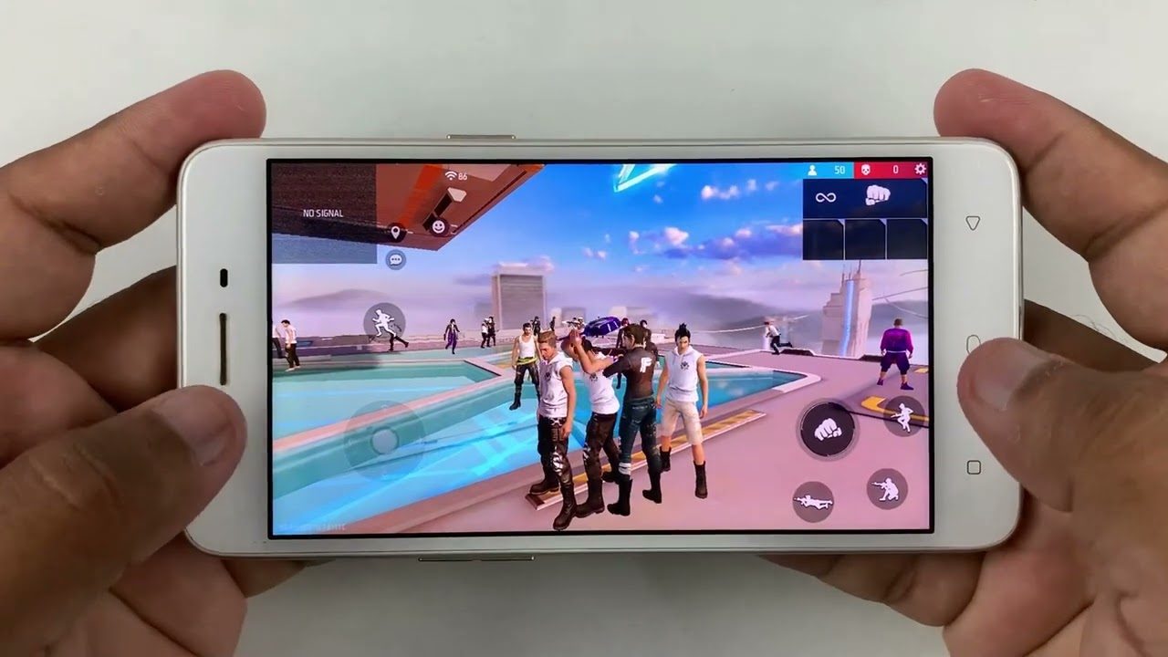 Oppo A37 Test Game Garena Free Fire 2022 | Ram 2GB