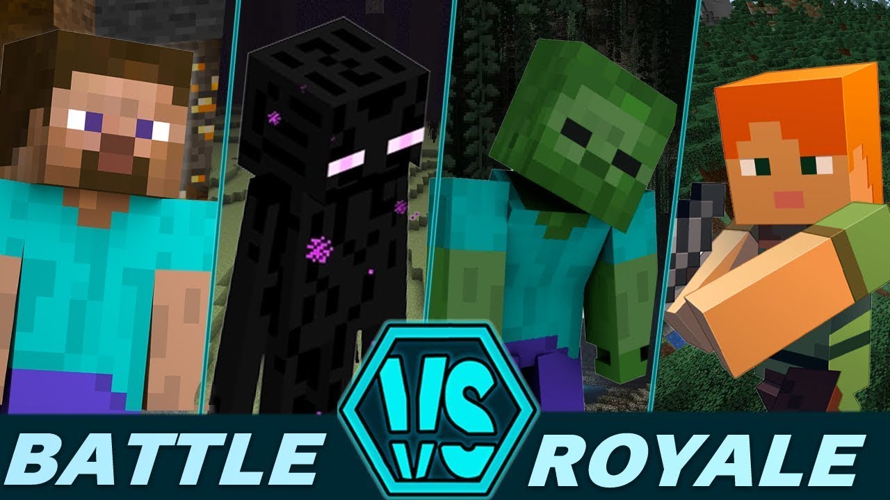 Кто канонически победит? Minecraft Battle Royale