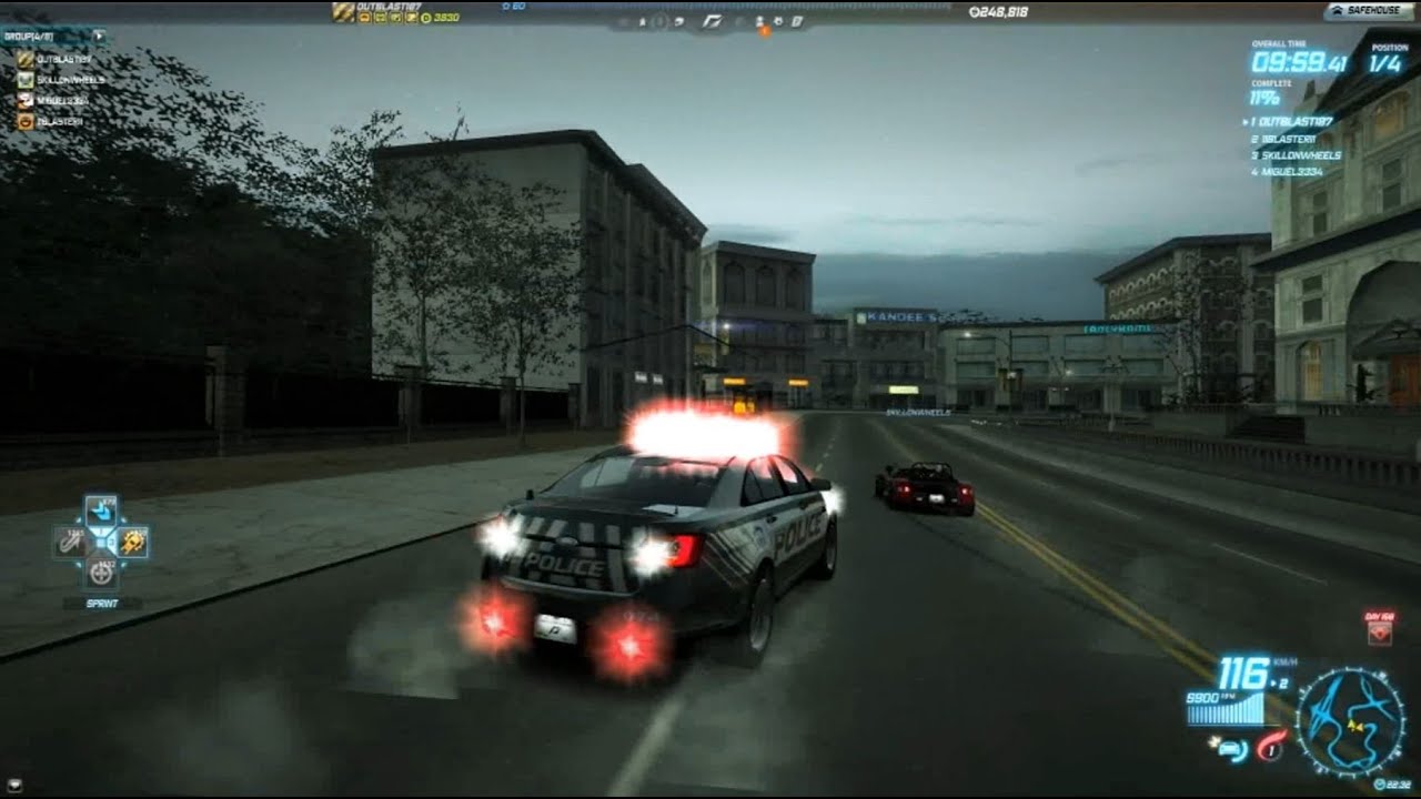 NFS World - Cop Chase