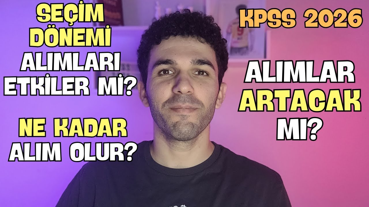 KPSS 2026 PUANIYLA ALIMLAR NASIL OLUR?