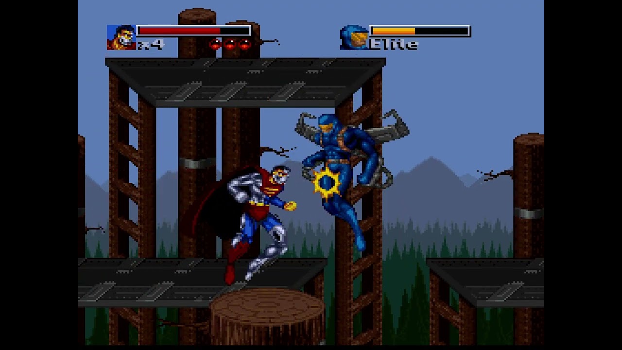 [TAS] SNES The Death and Return of Superman by KusogeMan in 