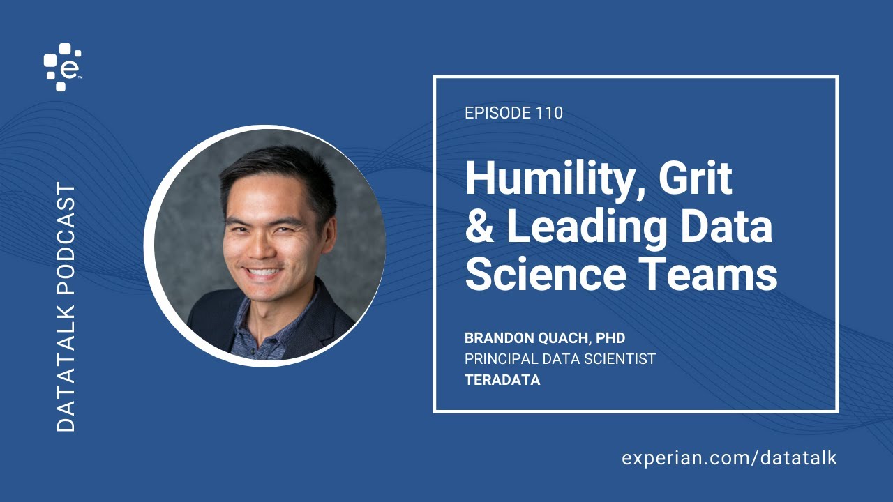 Moving Up: Transitioning into Leadership Roles on Data Science Teams w/ Brandon Quach, PhD #DataTalk
