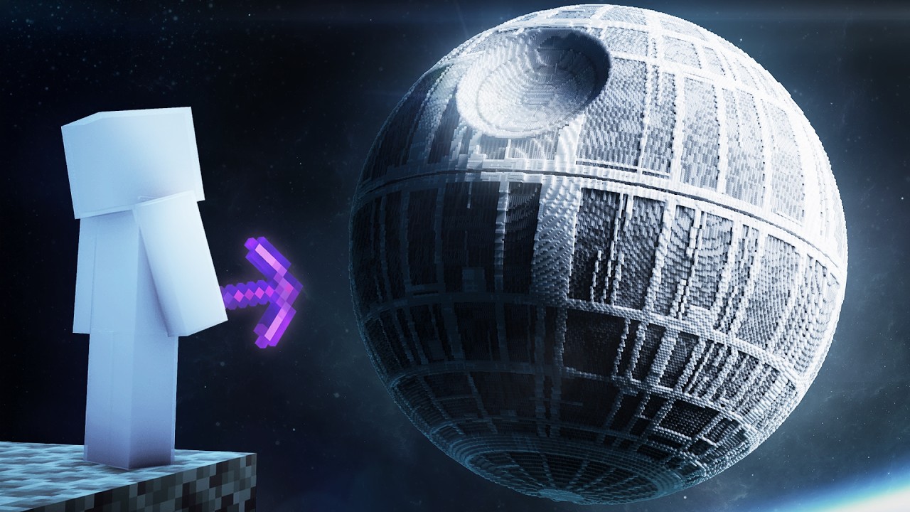How I Built the Death Star in Minecraft Hardcore