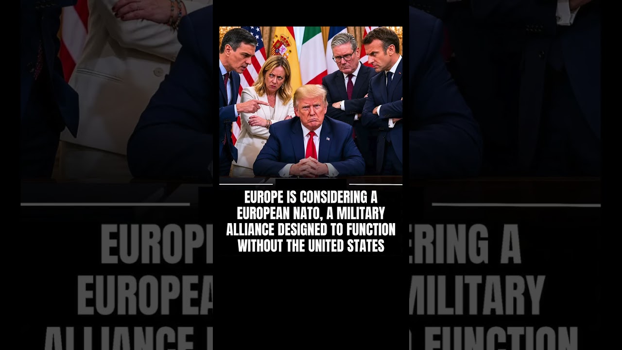 Europe May Build Its Own NATO Without the U.S. 😳