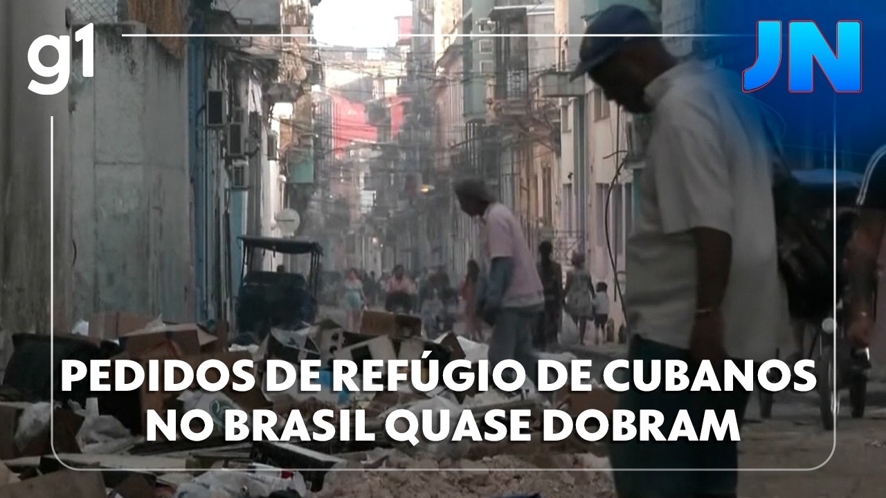 JN: Pedidos de refúgio de cubanos no Brasil quase dobram; muitos entram ilegalmente