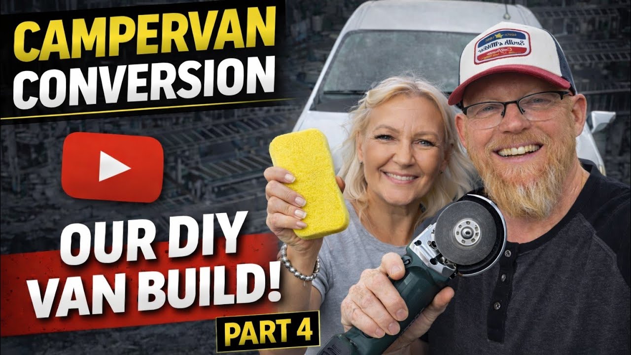 CAMPERVAN CONVERSION - Part 4. Most important jobs, cleaning and prepping.