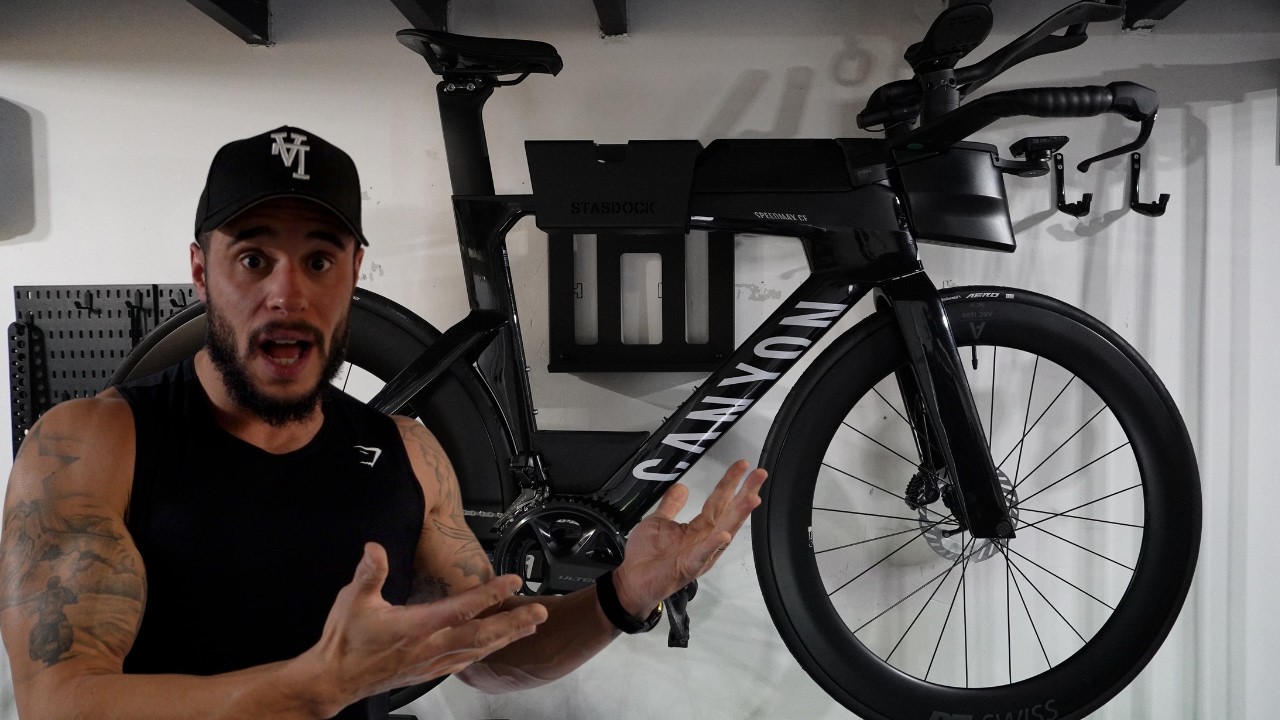 New Bike Day - 41 Weeks Out First IRONMAN | Canyon Speedmax CF 8 Di2