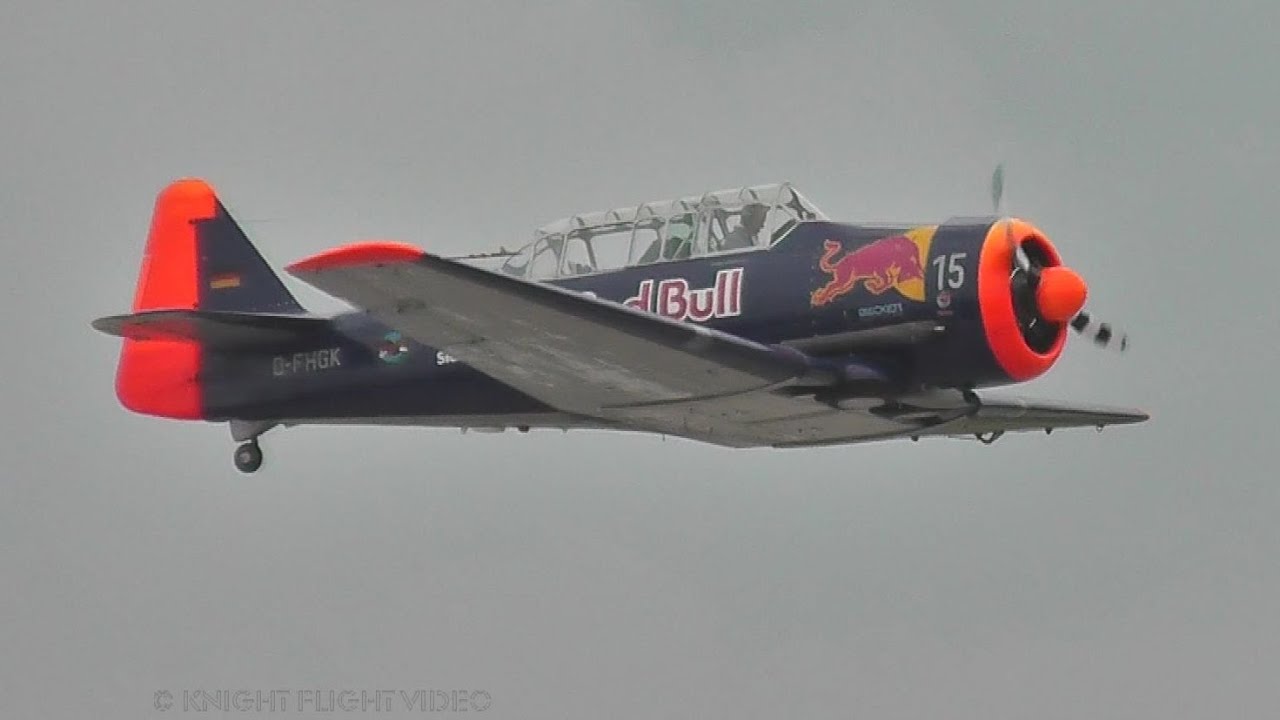 ILA BERLIN AIR SHOW 2014 - HARVARD AT-6 DISPLAY with WALTER EICHHORN
