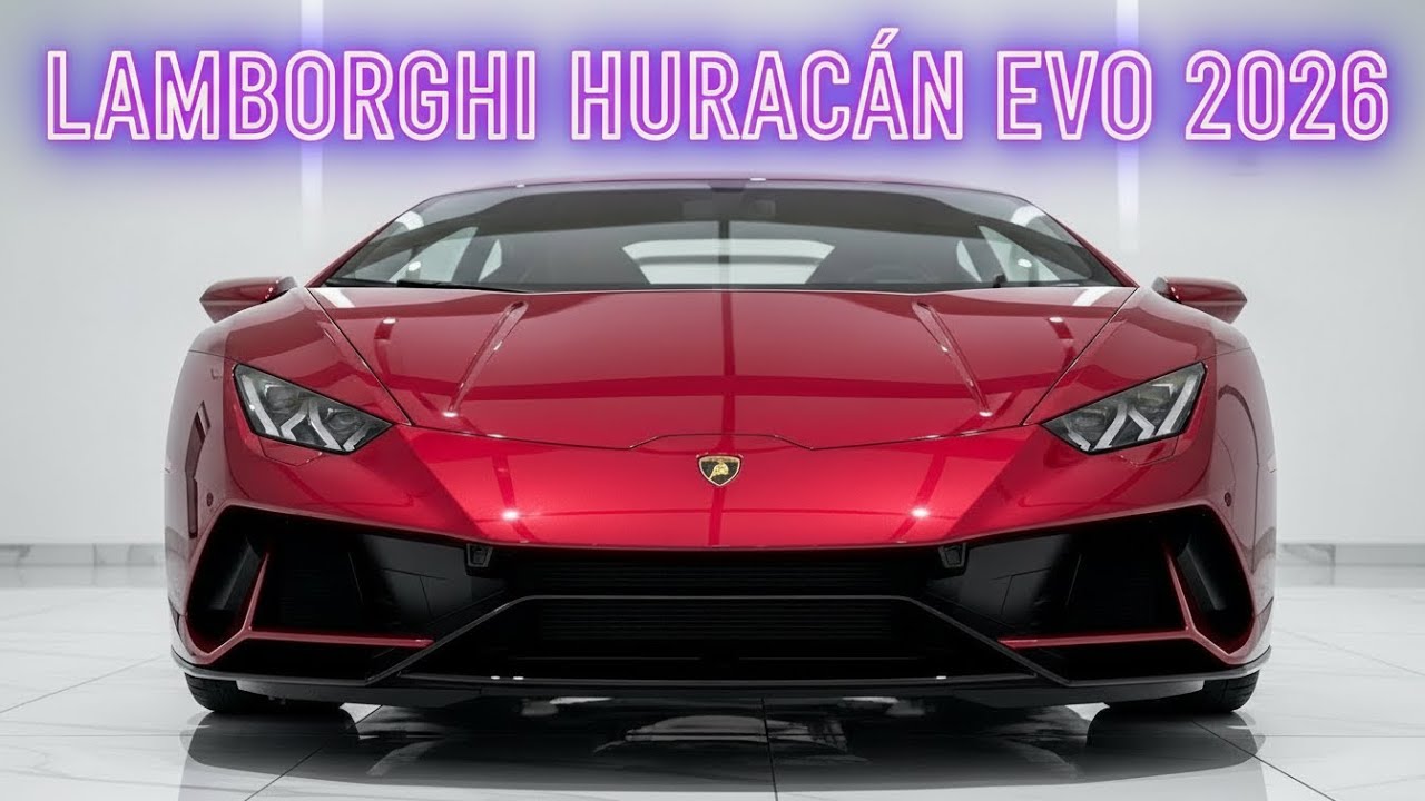 🔥 Lamborghini Huracán EVO 2026: O Superesportivo V10 Que Todo Brasileiro Sonha em Ter!
