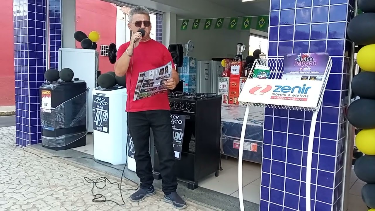 Um dia especial Locução porta de loja zenir