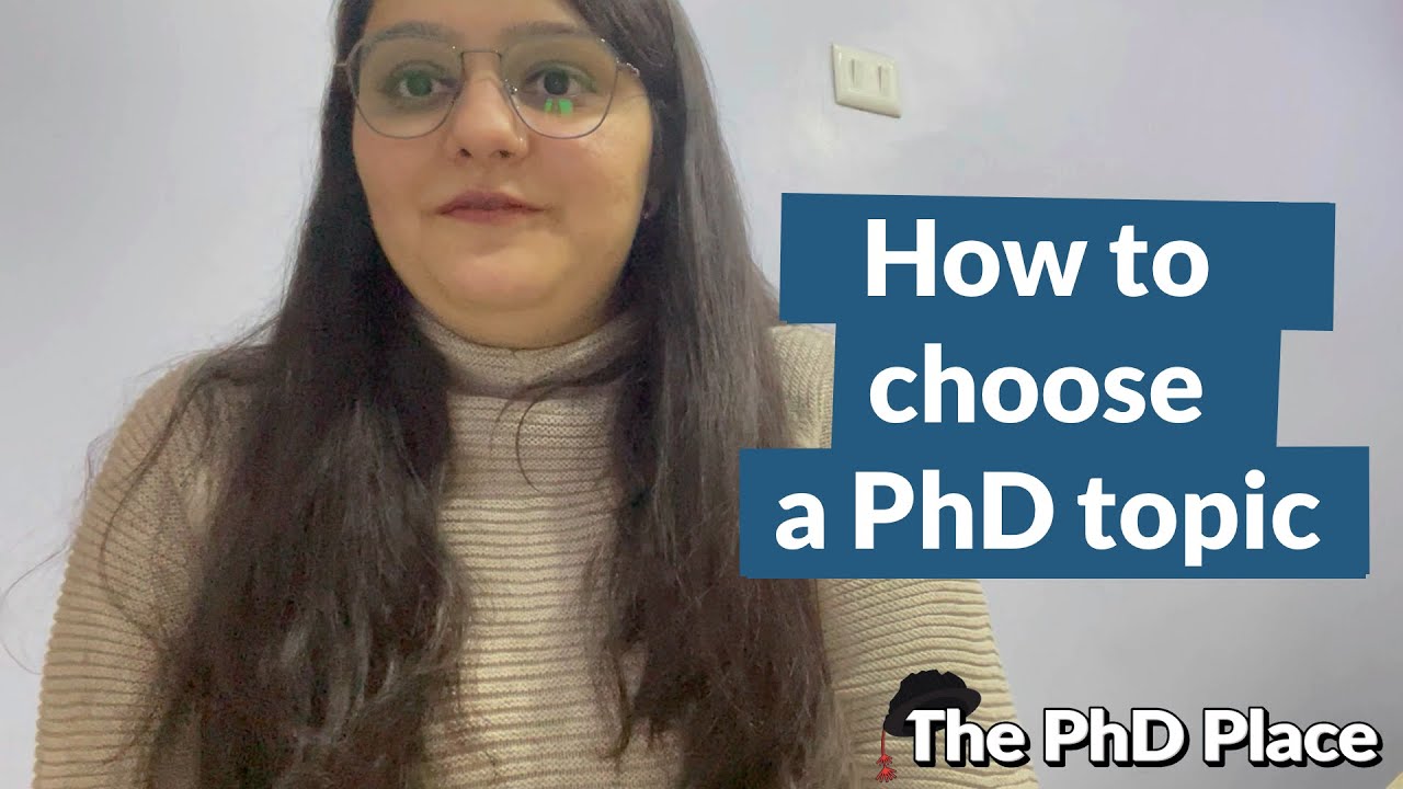 How to choose a research area - PhD Talk