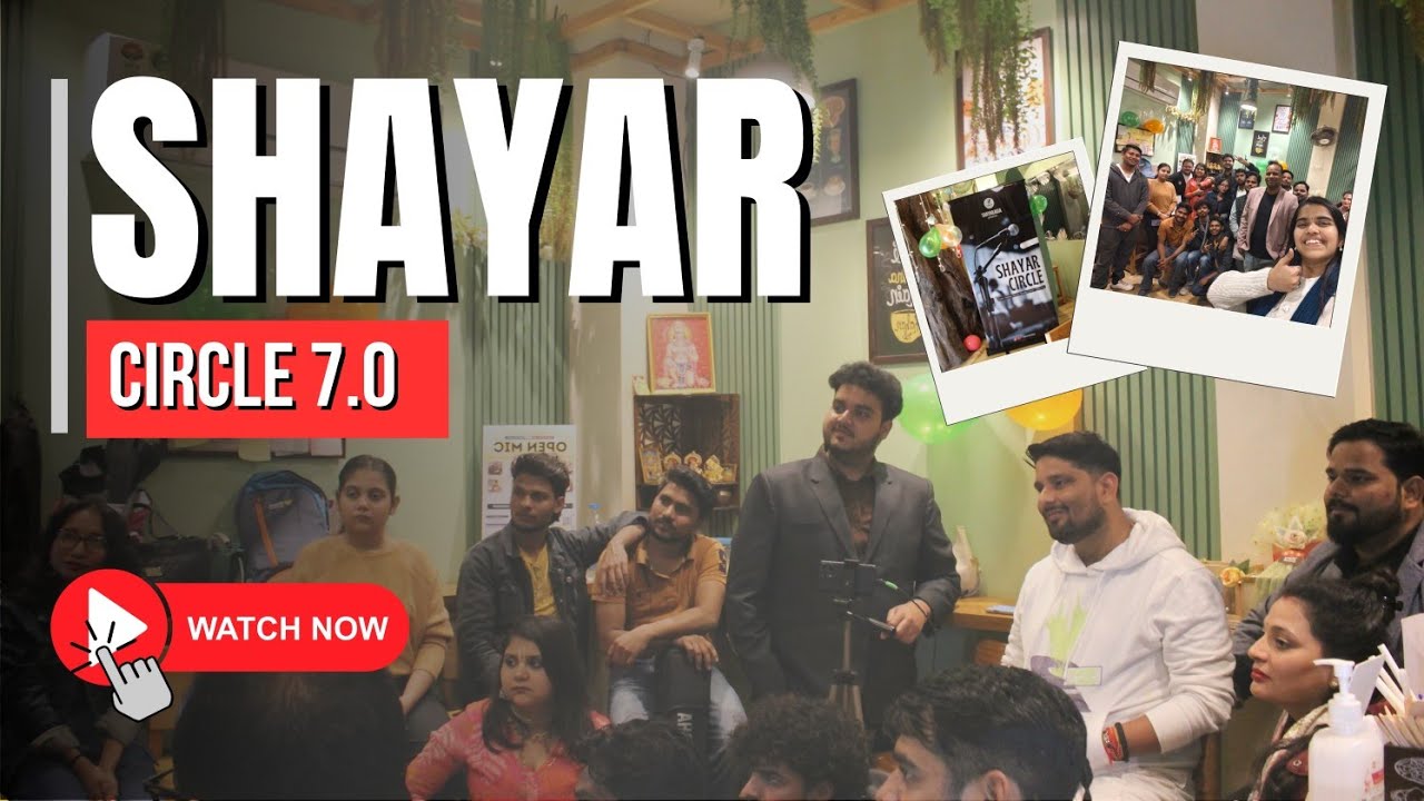 First Time In Lucknow? | Shayar Circle 7.0 | Cafe Te Amo | Offline Open Mic