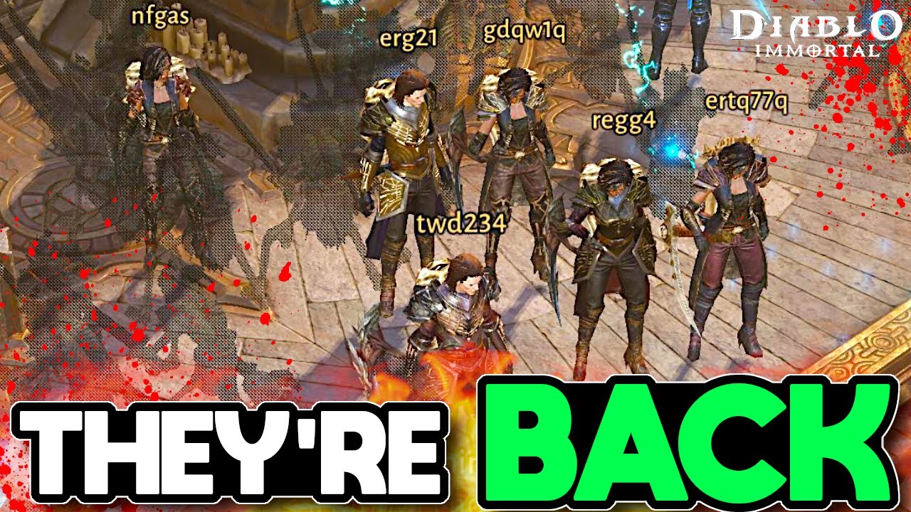 They Have Returned in Diablo Immortal!