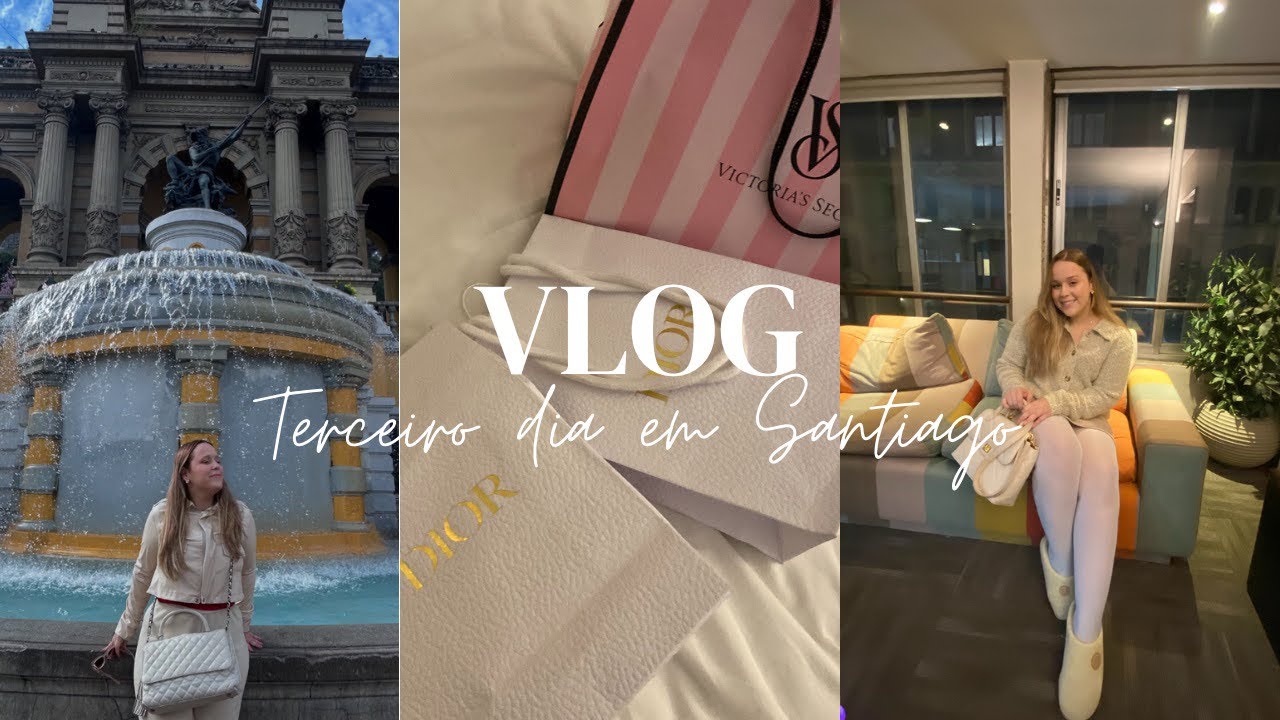 🌇 Compras, Cultura e Noite Chilena | Meu 3&ordm; Dia em Santiago