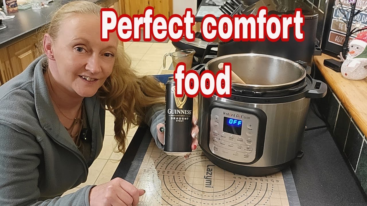Instant pot Beef and Guinness stew with potatoes | electric pressure cooker