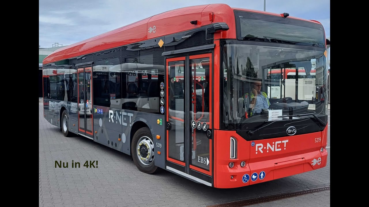 EBS lijn 456 | Uitruk Poeldijk Garage | Den Haag Leyenburg - Schiedam Centrum via Naaldwijk | 4K!