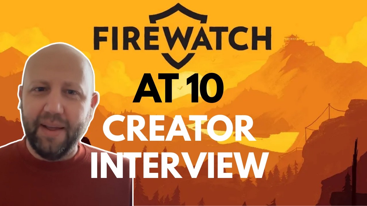 Firewatch Turns 10 | Interview with Jake Rodkin (Writer + Designer)