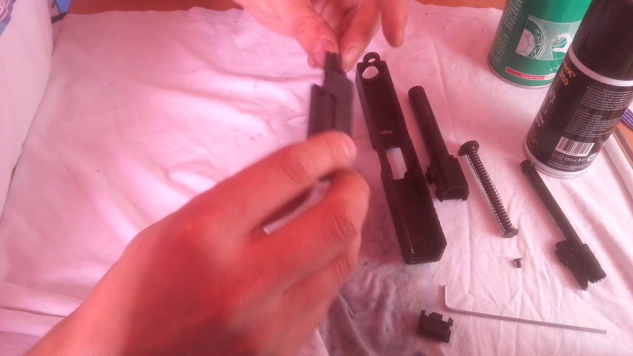 Entretien réplique airsoft GLock 17 KWA