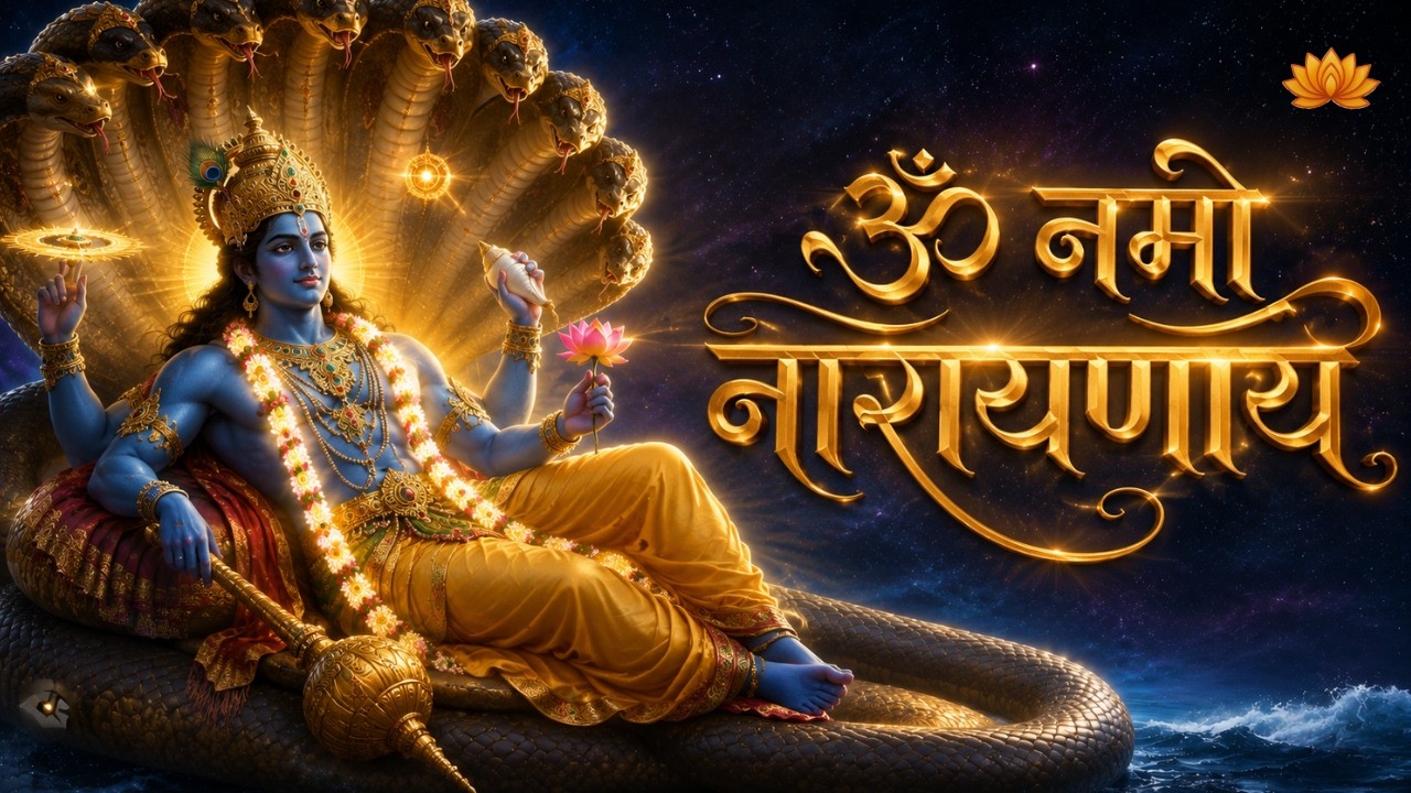 ॐ नमो नारायणाय | Shri Vishnu Stotram | Most Powerful Narayana Mantra