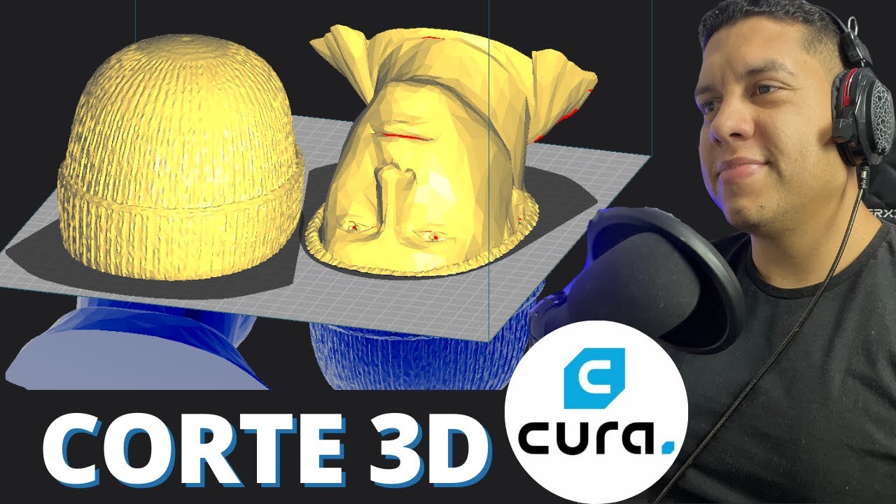 Use esse PLUGIN para Corte no Ultimaker Cura com sua Impressora 3D