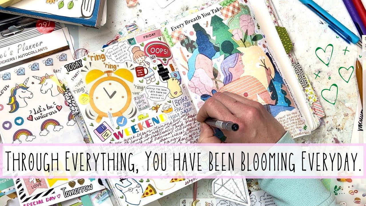 Daily Creative Journaling and Memory Keeping | A5 Stalogy Journal | Journal and Chat with Me