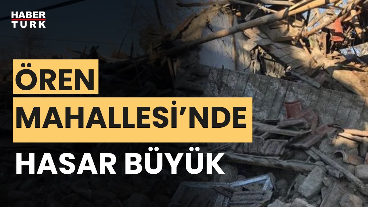 Malatya'nın köylerinde deprem hasarı
