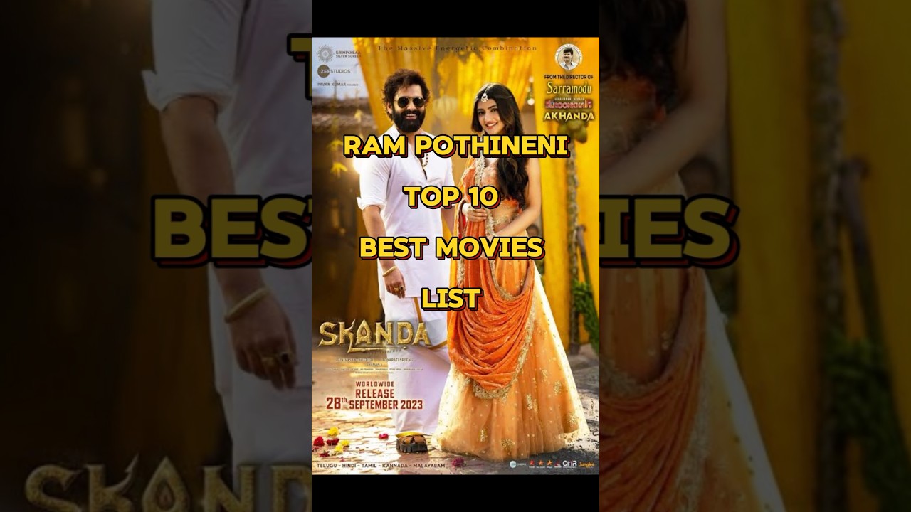 Top 10| Ram pothineni top10 best movies list| #top10 #blockbuster #ram pothineni #new movie #Filmiq